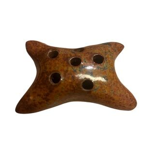 Studio Pottery Flower Pillow. Ikebana